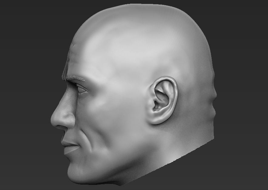 Dwayne The Rock Johnson 3D model_14