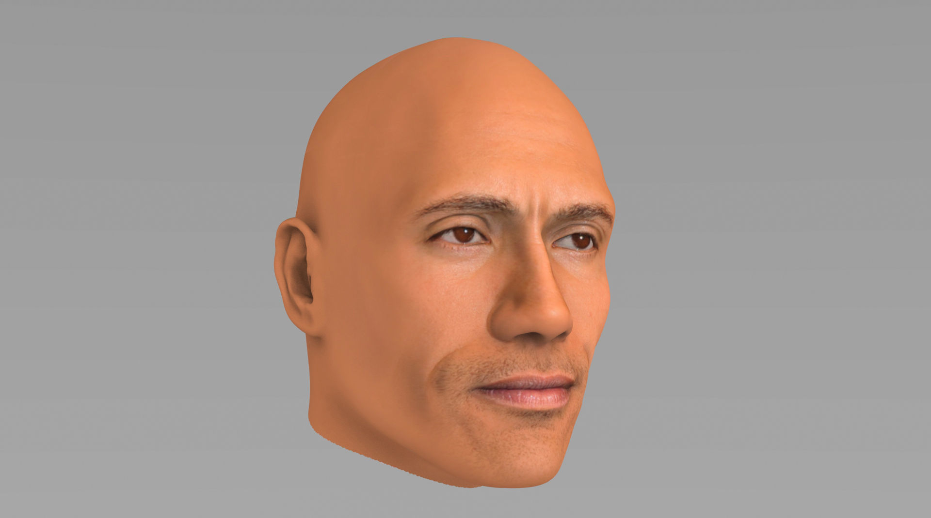 Dwayne The Rock Johnson 3D model_5