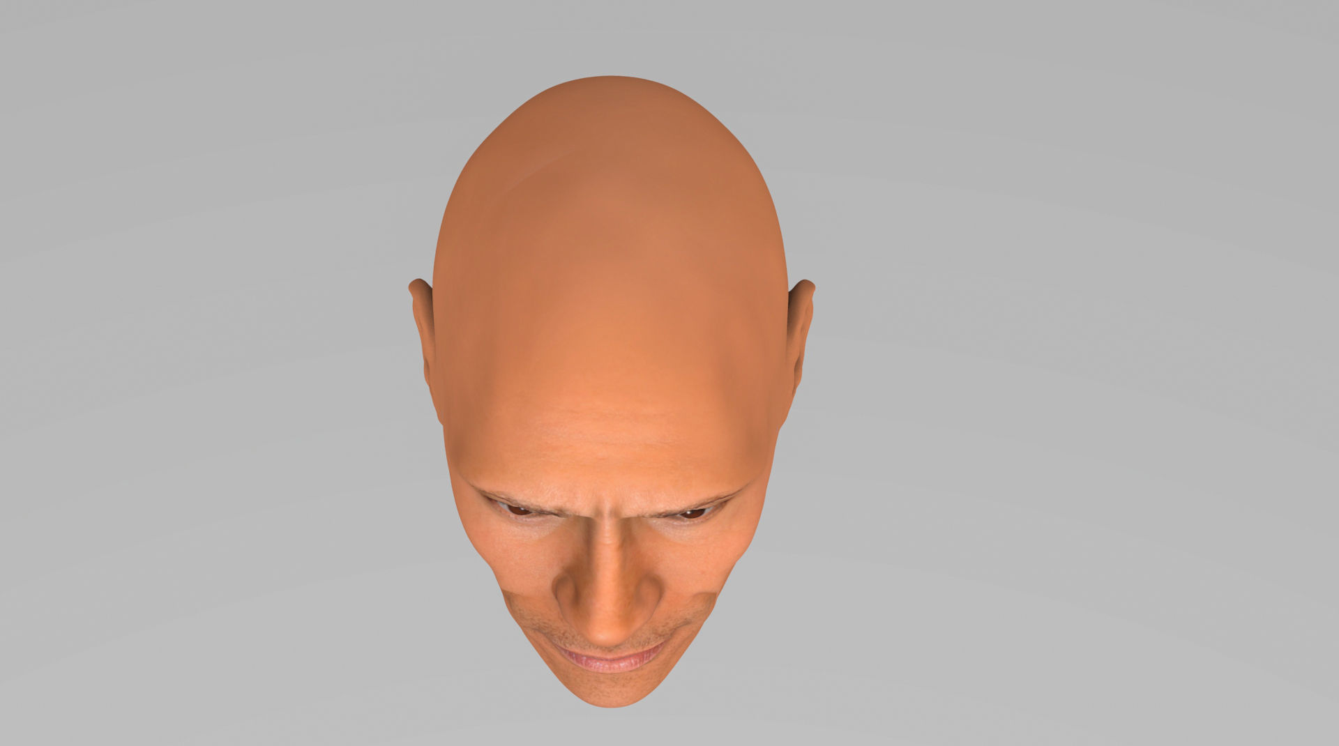 Dwayne The Rock Johnson 3D model_11