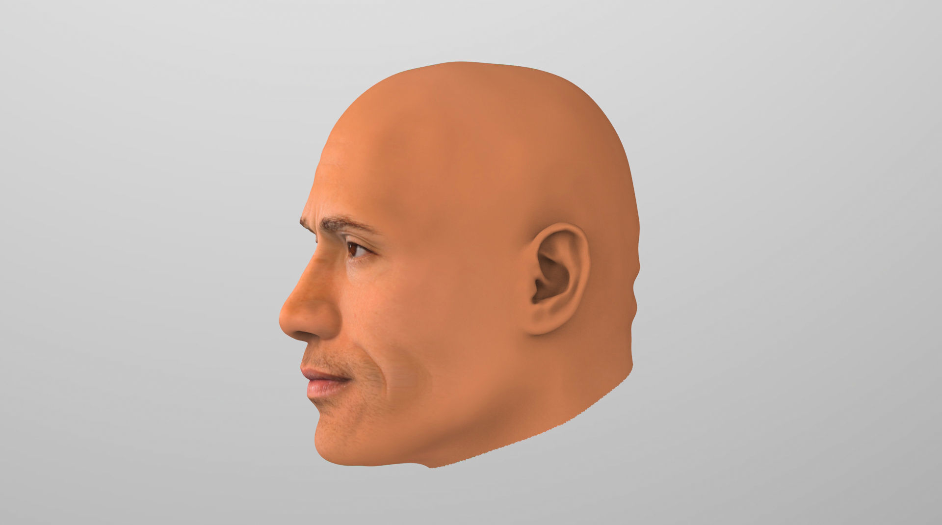 Dwayne The Rock Johnson 3D model_4