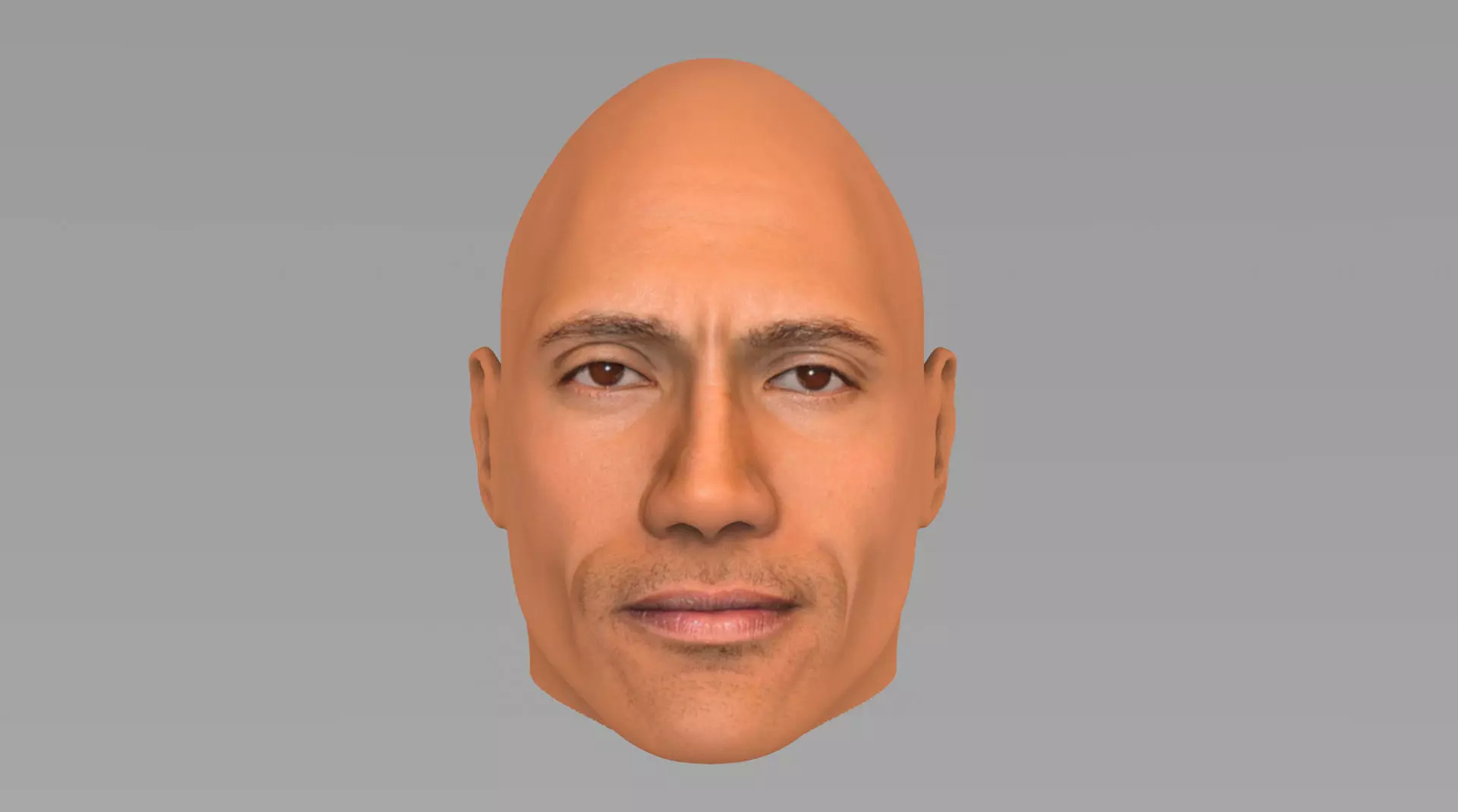 Dwayne The Rock Johnson 3D model_0
