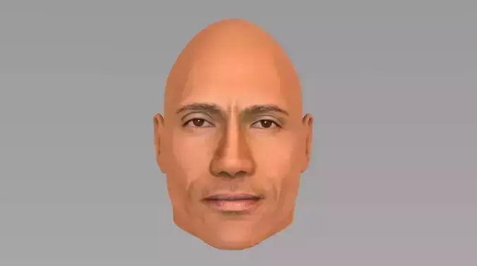 Dwayne The Rock Johnson 3D model