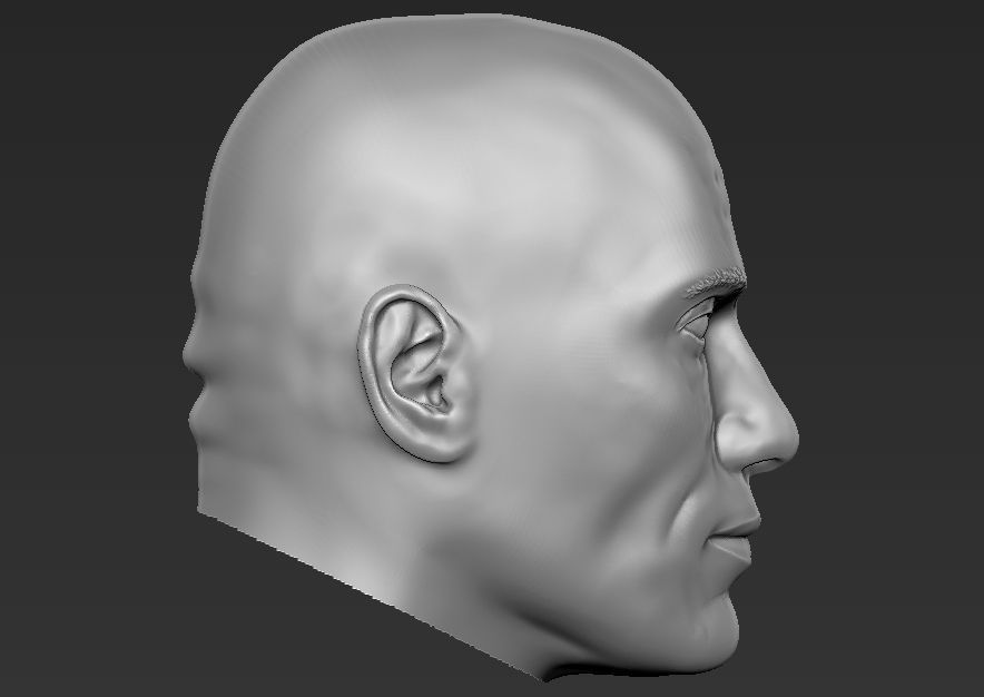 Dwayne The Rock Johnson 3D model_16
