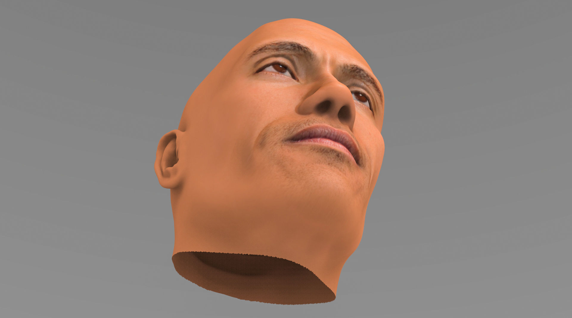 Dwayne The Rock Johnson 3D model_10