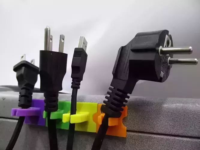 Cable holder puzzle