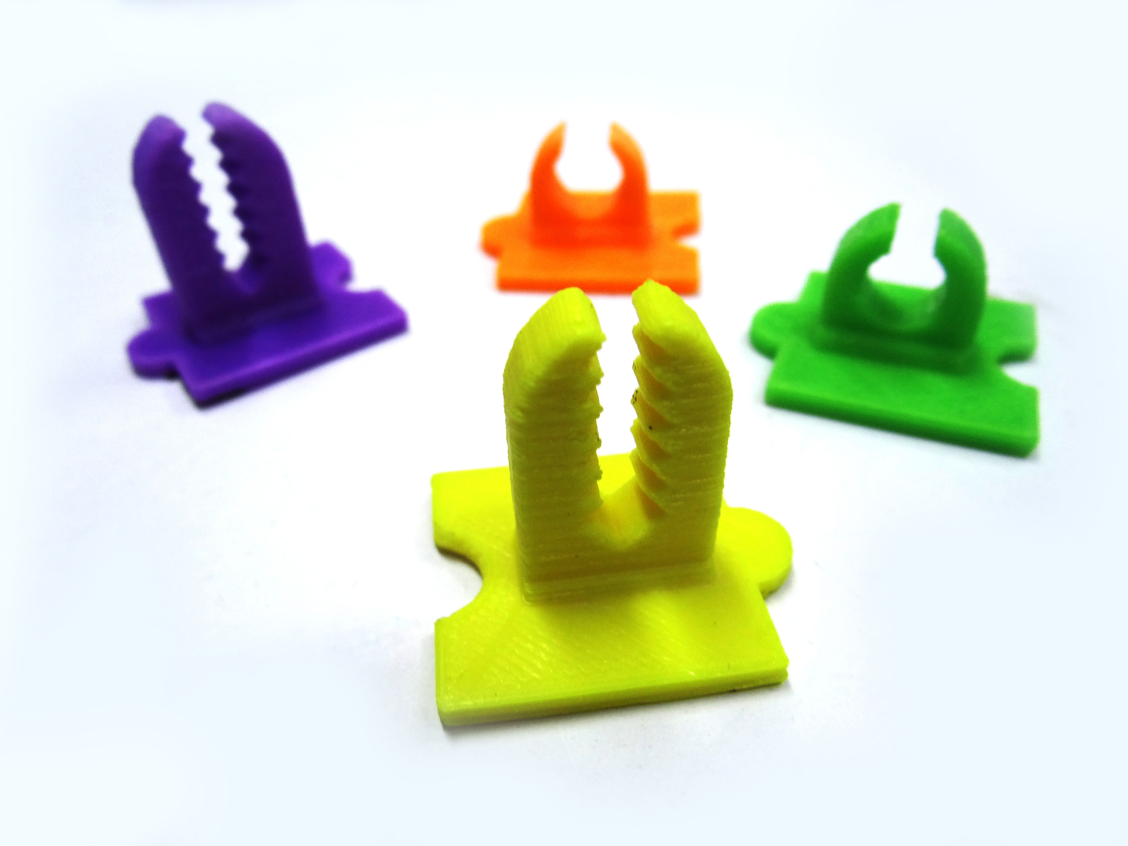 Cable holder puzzle Free 3D print model_1