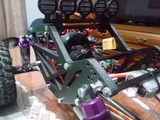 Rc crawler chassis  3D print model