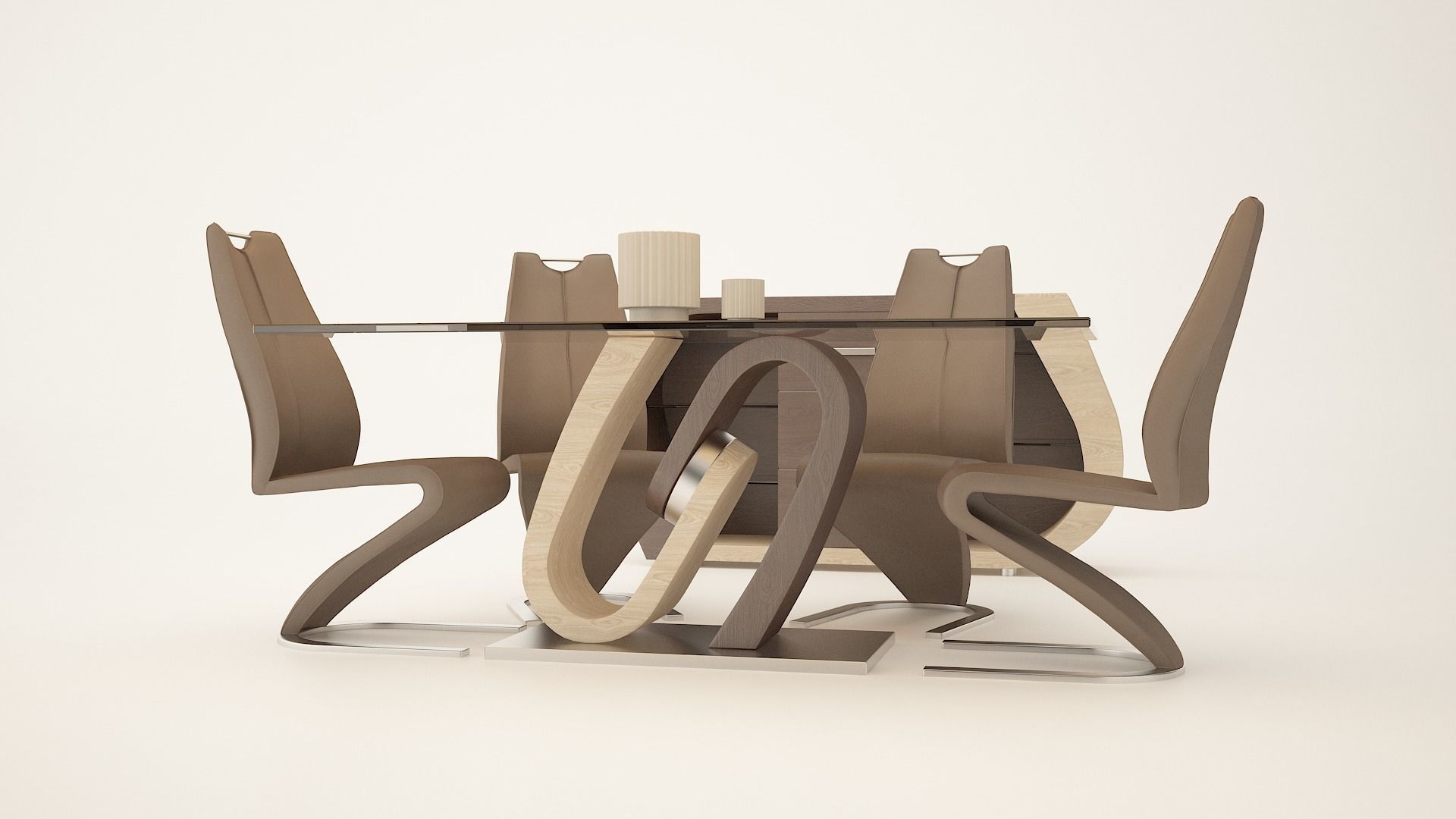 dining table new model render ready vray  3D model_3