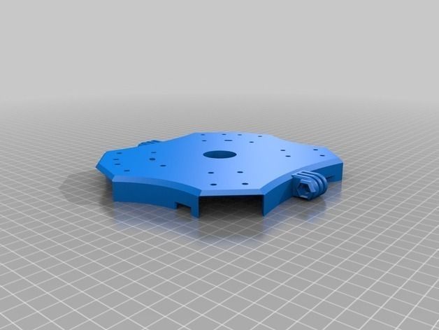 Delta Elite 3D Printable Quadcopter 3D print model_16