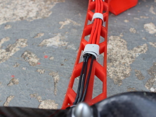 Delta Elite 3D Printable Quadcopter 3D print model_6