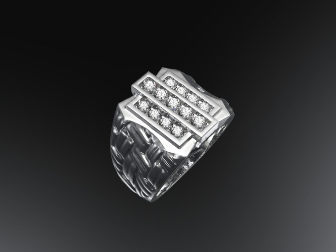 Mens ring Free 3D print model
