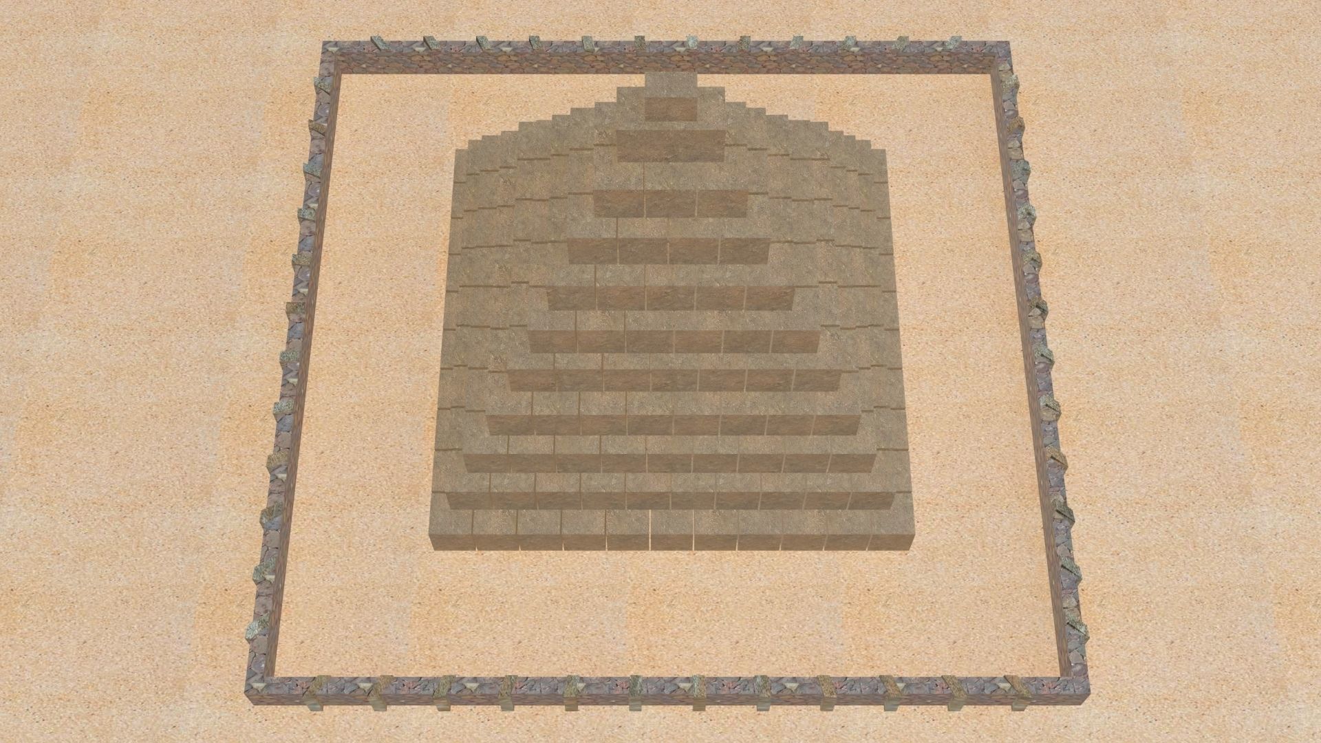 Astec Pyramid 3D model  3D model_1