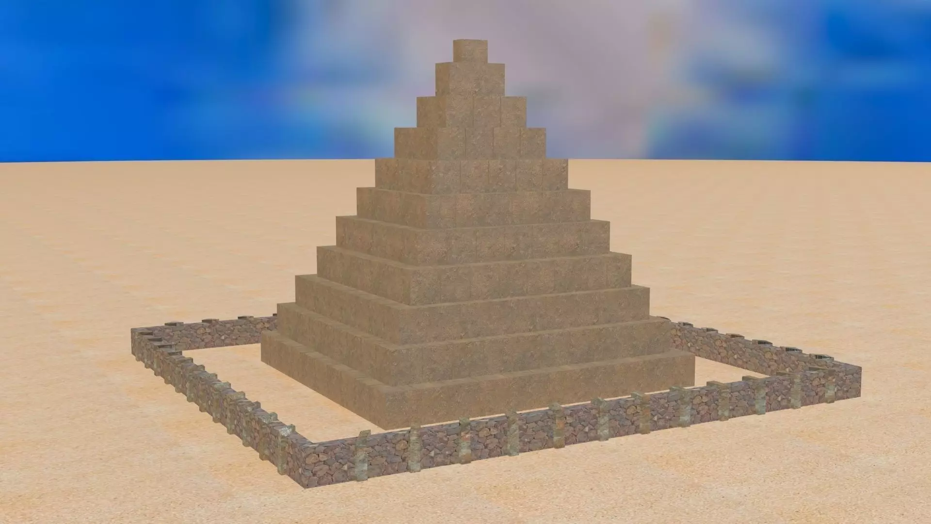 Astec Pyramid 3D model  3D model_0