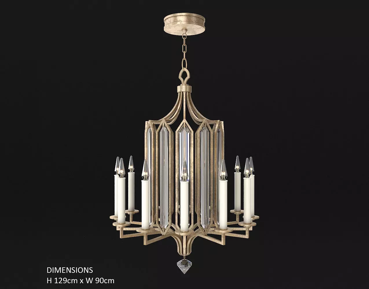 Fine Art Lamps Westminster 885140 3D model_0