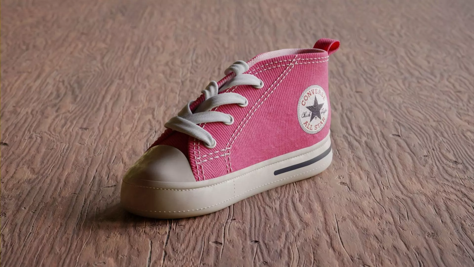Shoes Converse Kid model PBR Low-poly 3D model_0