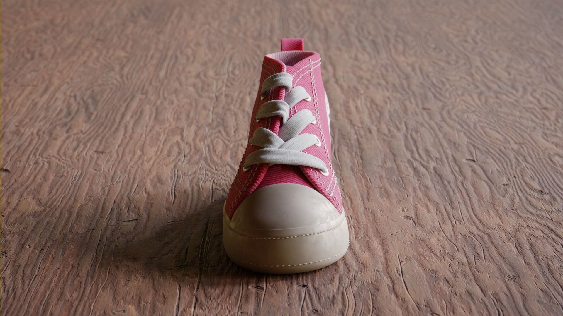 Shoes Converse Kid model PBR Low-poly 3D model_1
