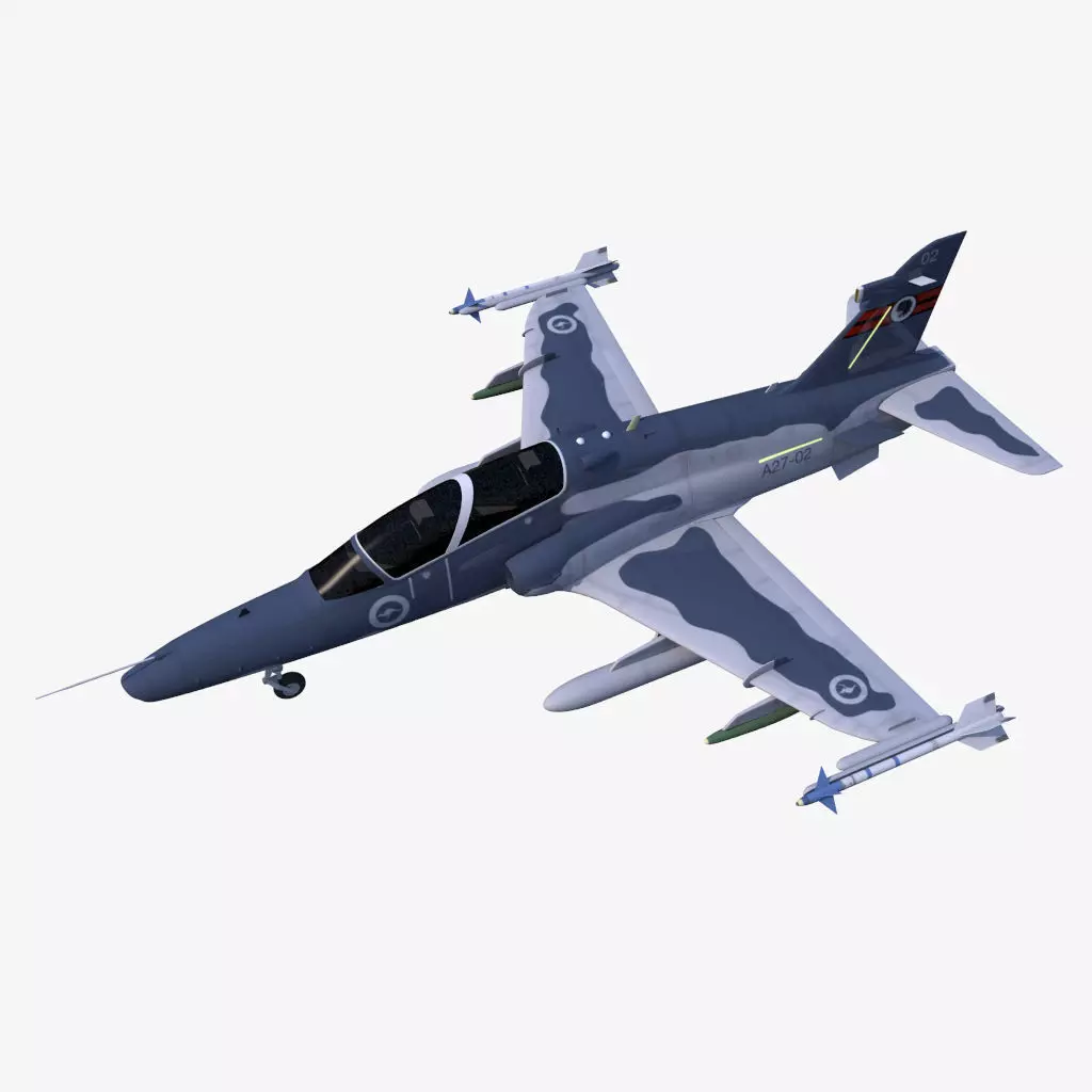 Hawk T2 Free low-poly 3D model