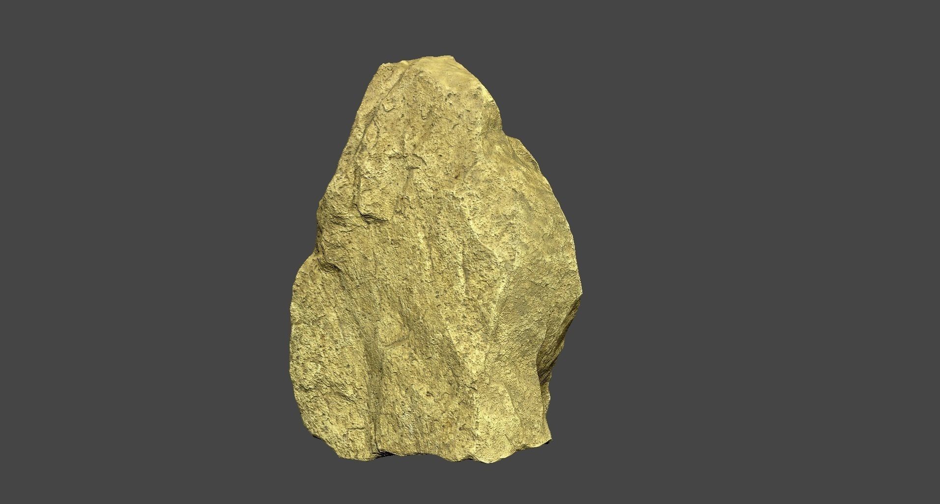 Rock low poly Low-poly 3D model_6