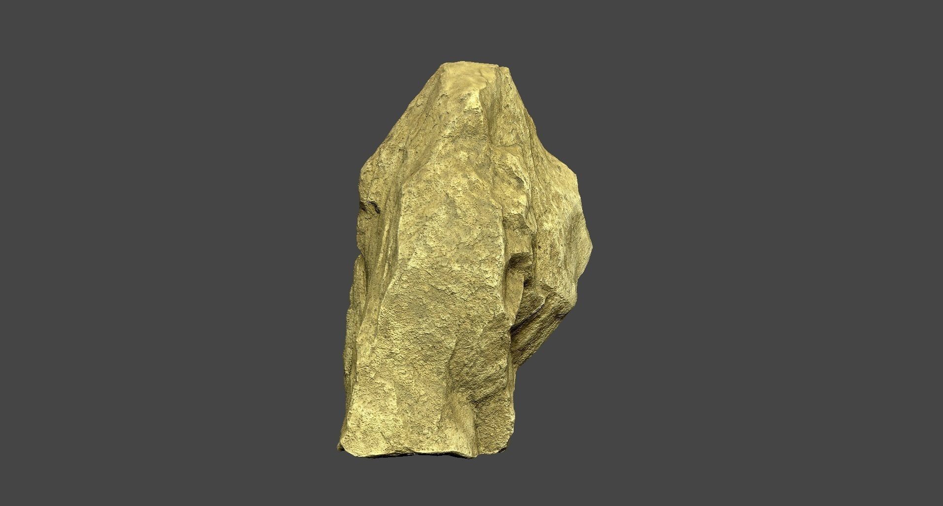 Rock low poly Low-poly 3D model_5