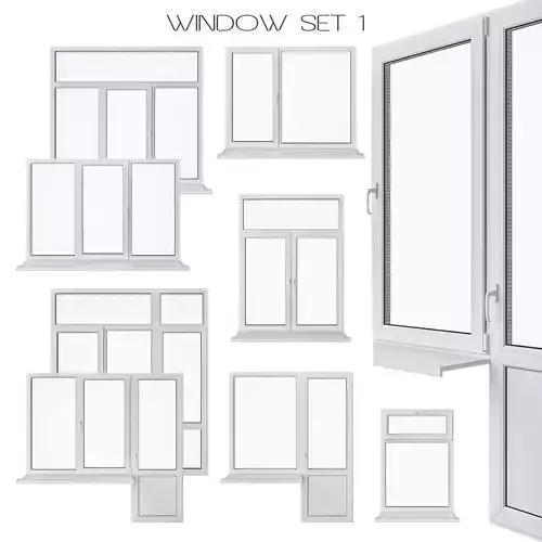 Window Set 1 double hung