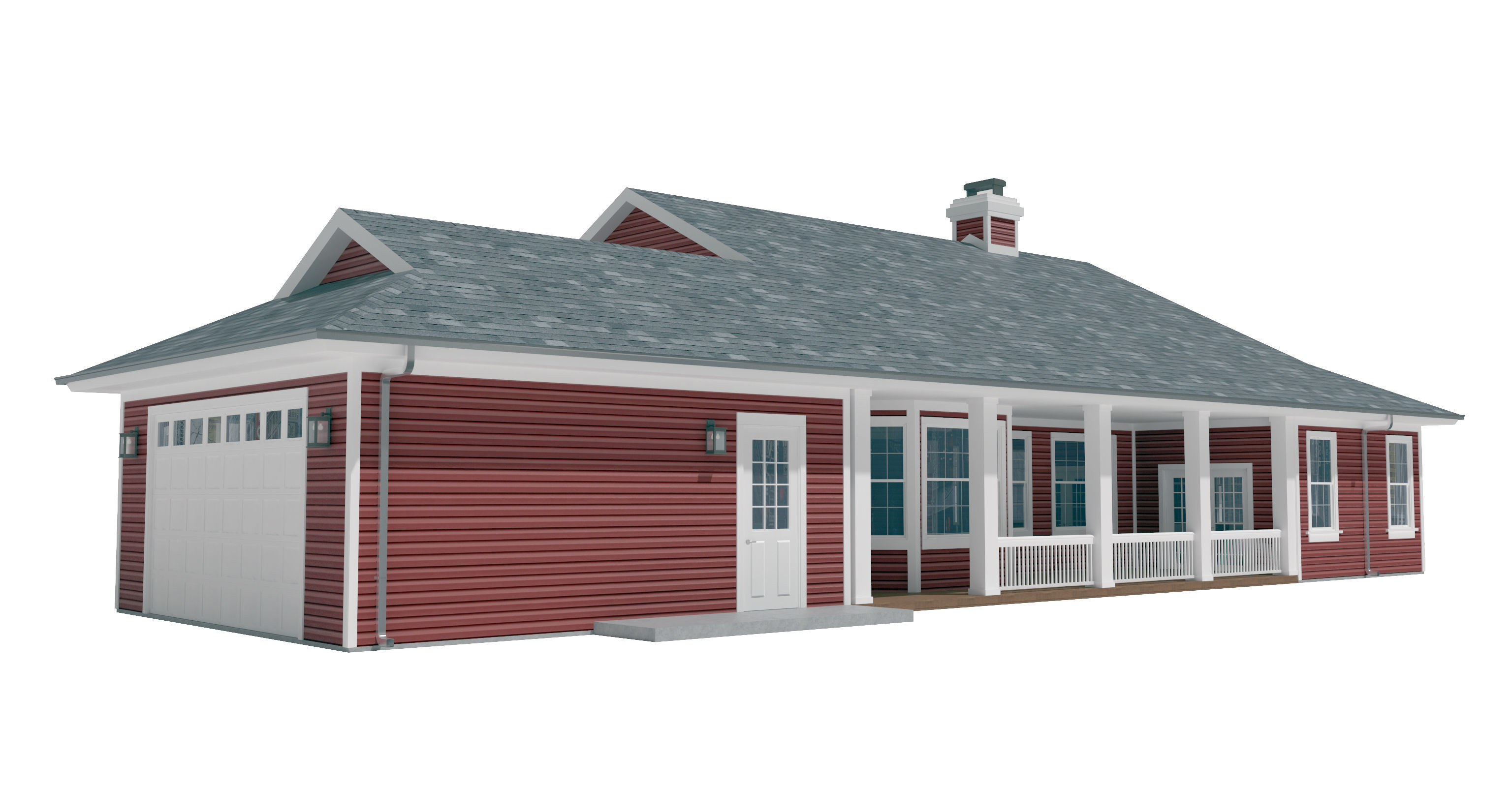 House-019 3D model_2