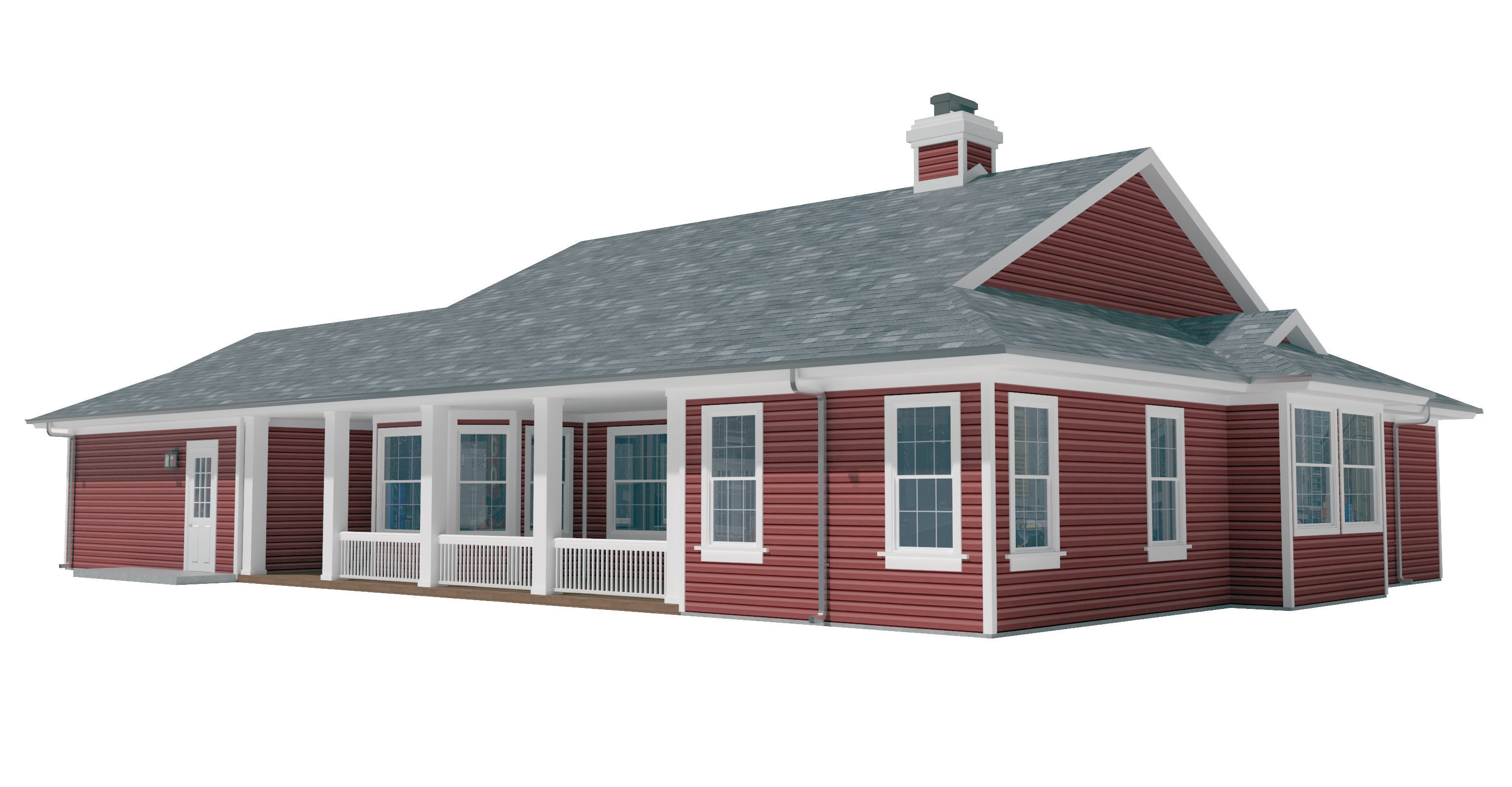 House-019 3D model_3
