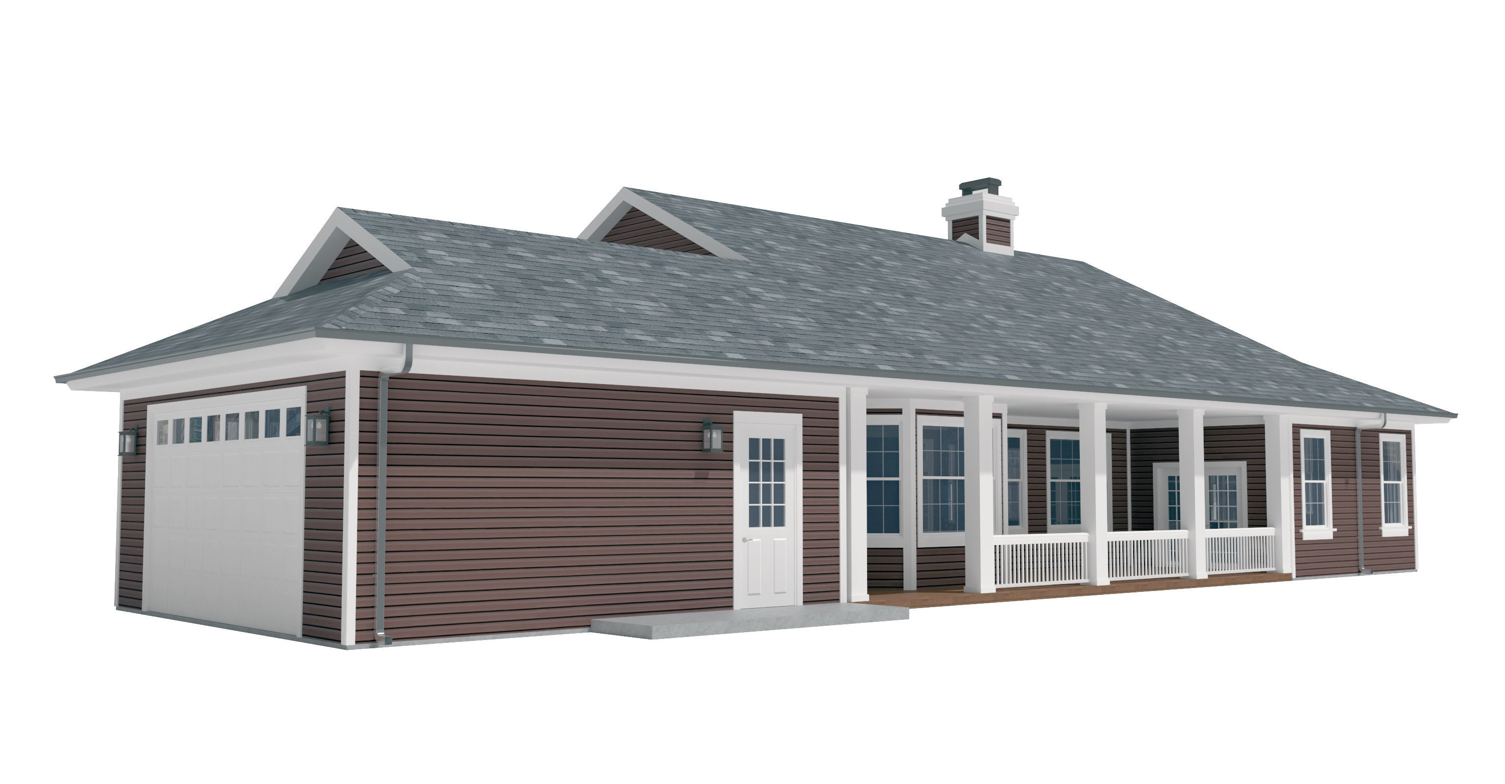 House-020 3D model_2