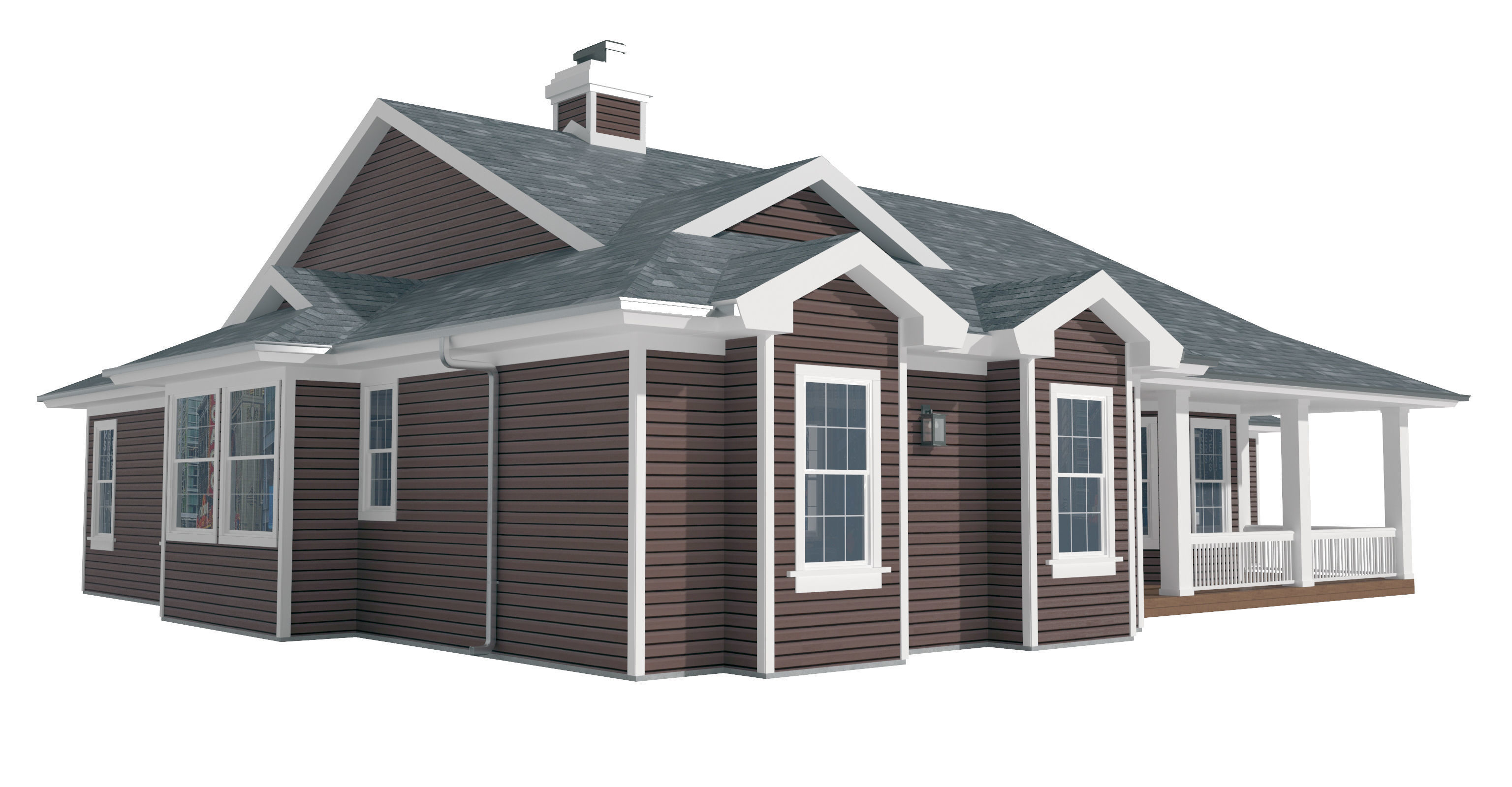 House-020 3D model_1