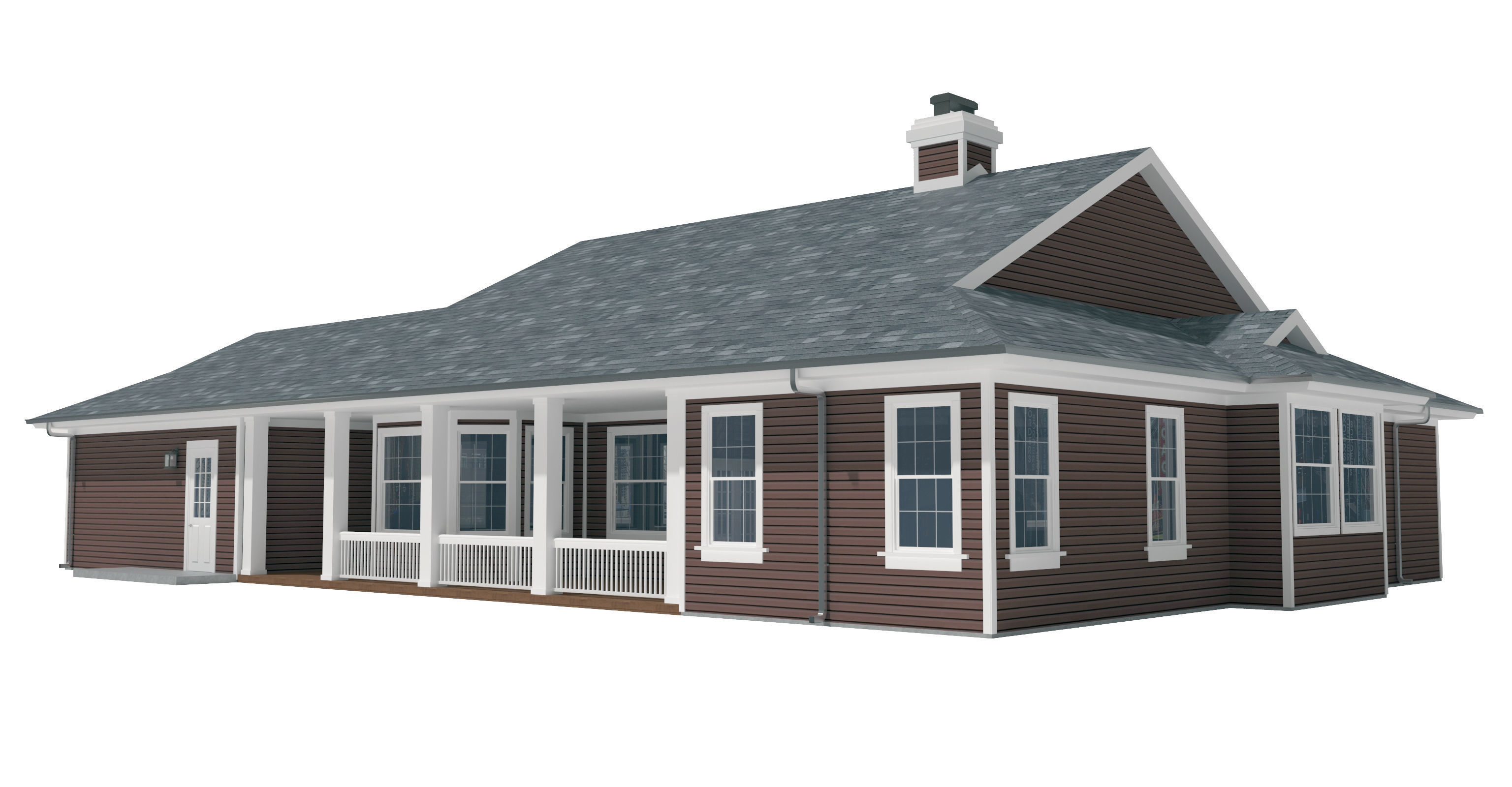 House-020 3D model_3