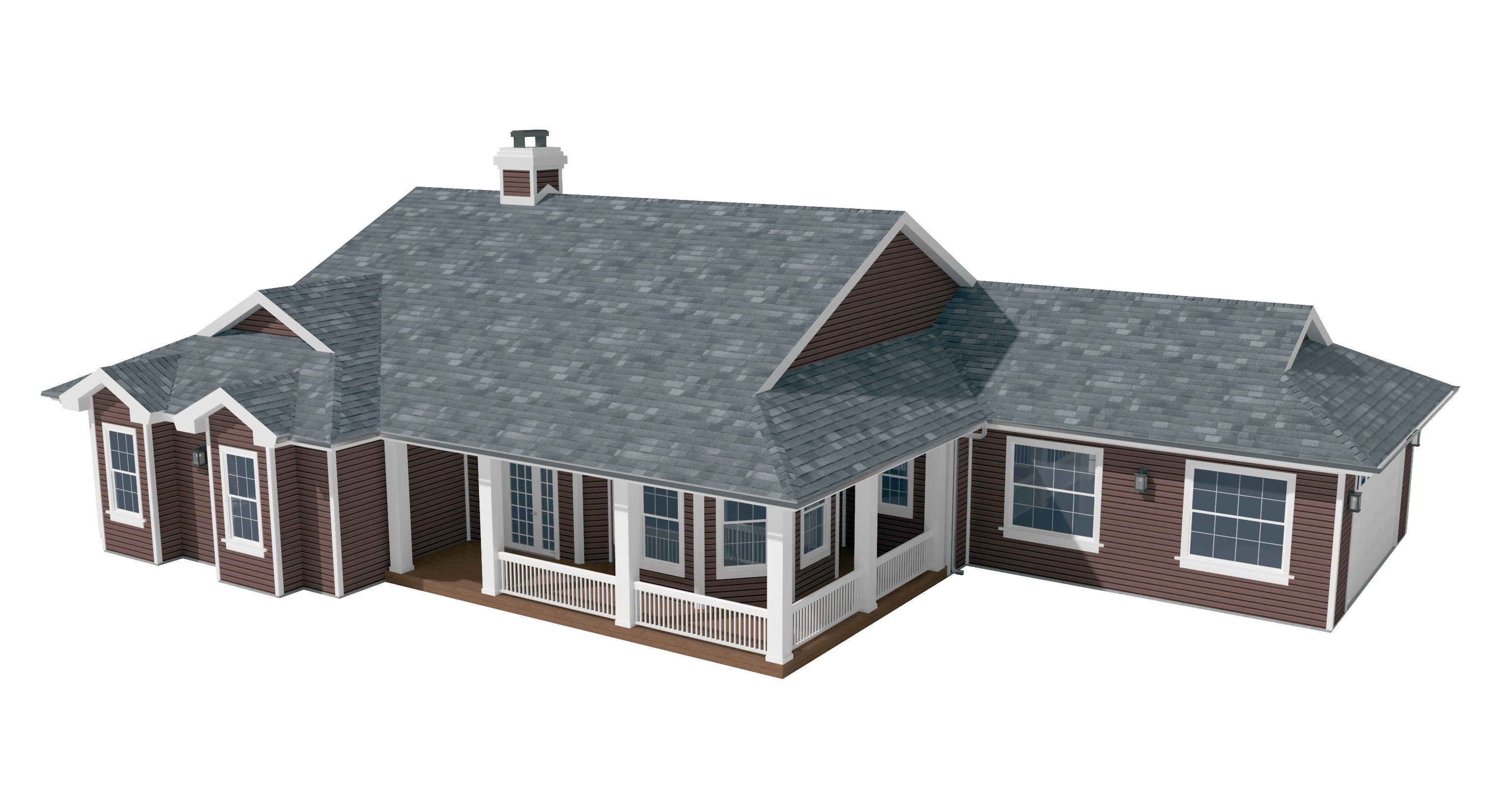 House-020 3D model_4