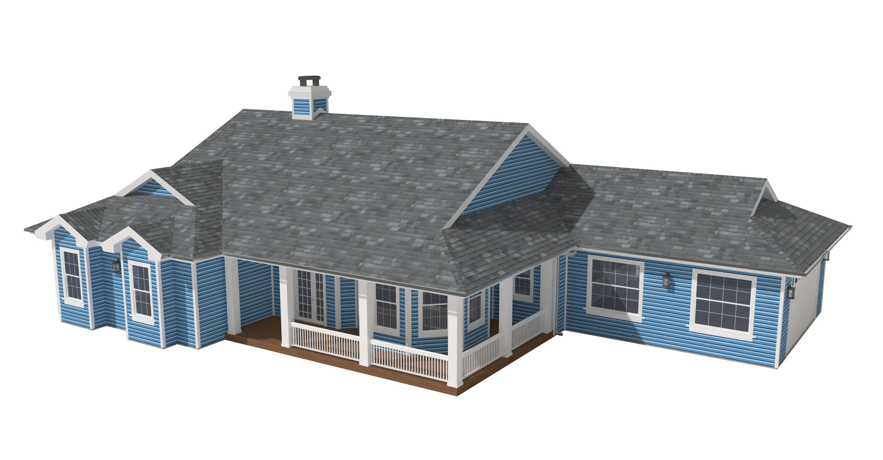 House-021 3D model_4