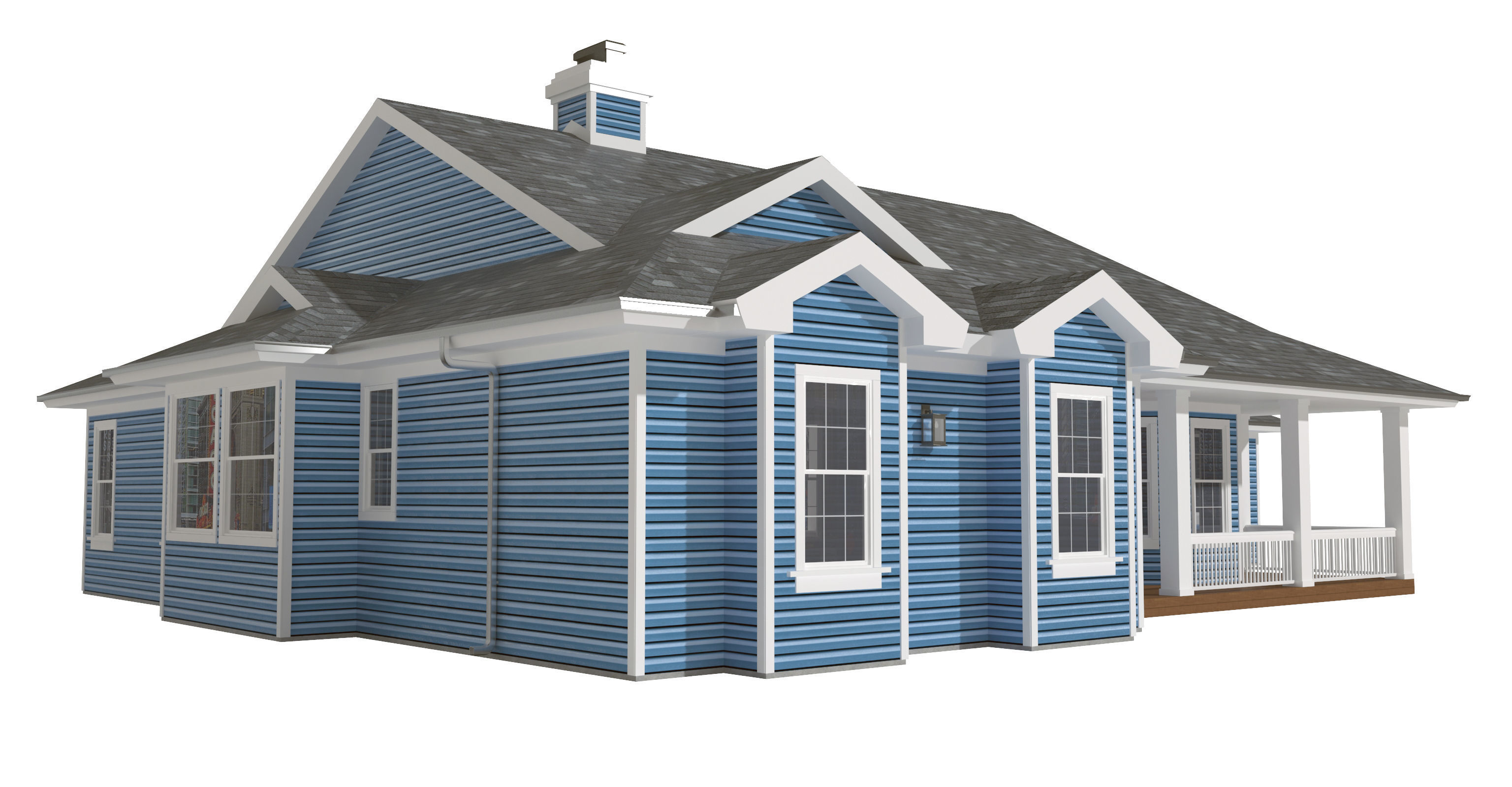House-021 3D model_1