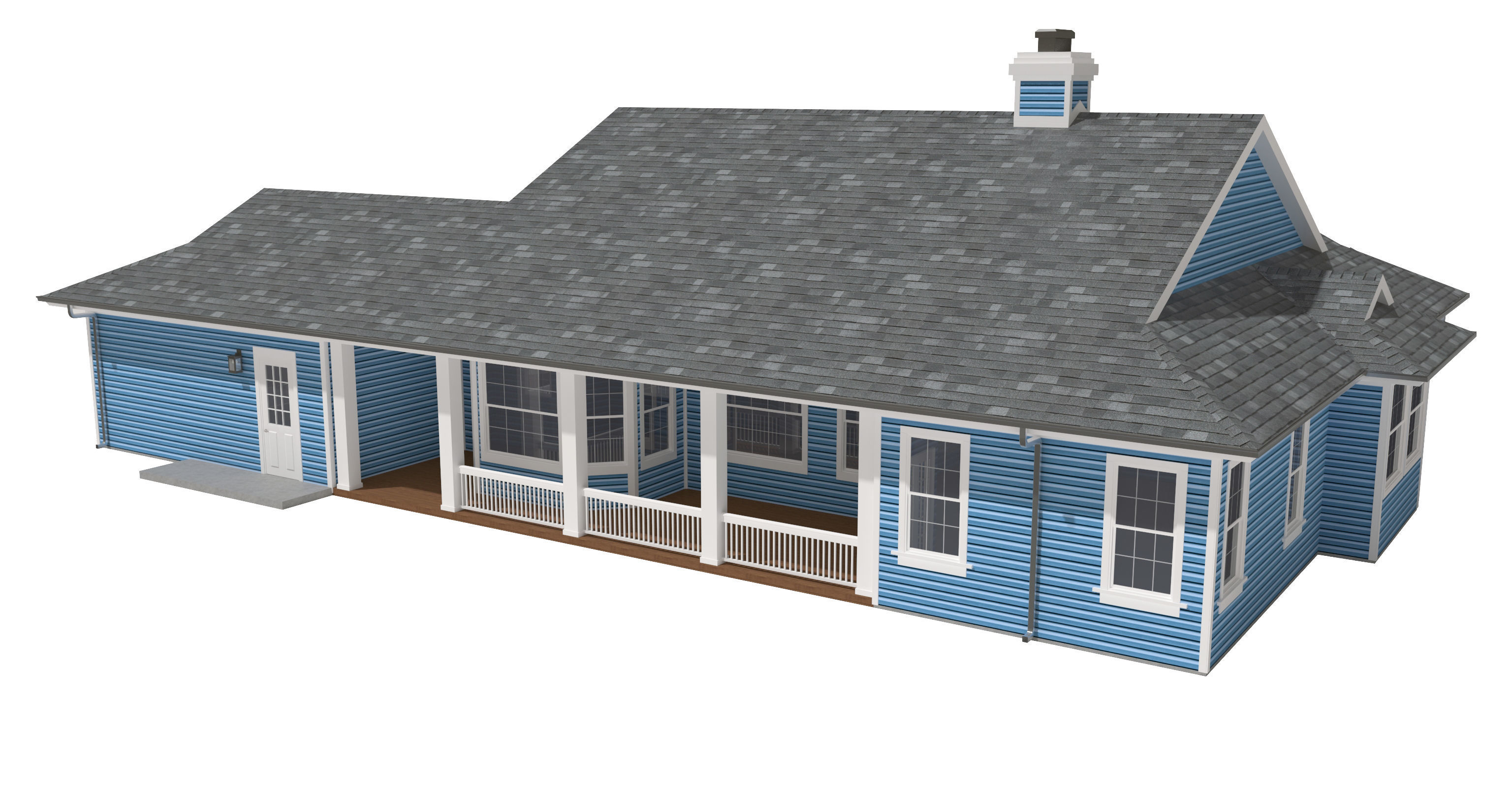 House-021 3D model_5