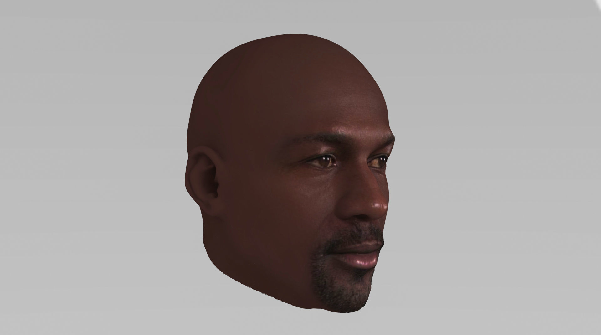 NBA players pack - Jordan Lebron Kobe Durant 3D model_21