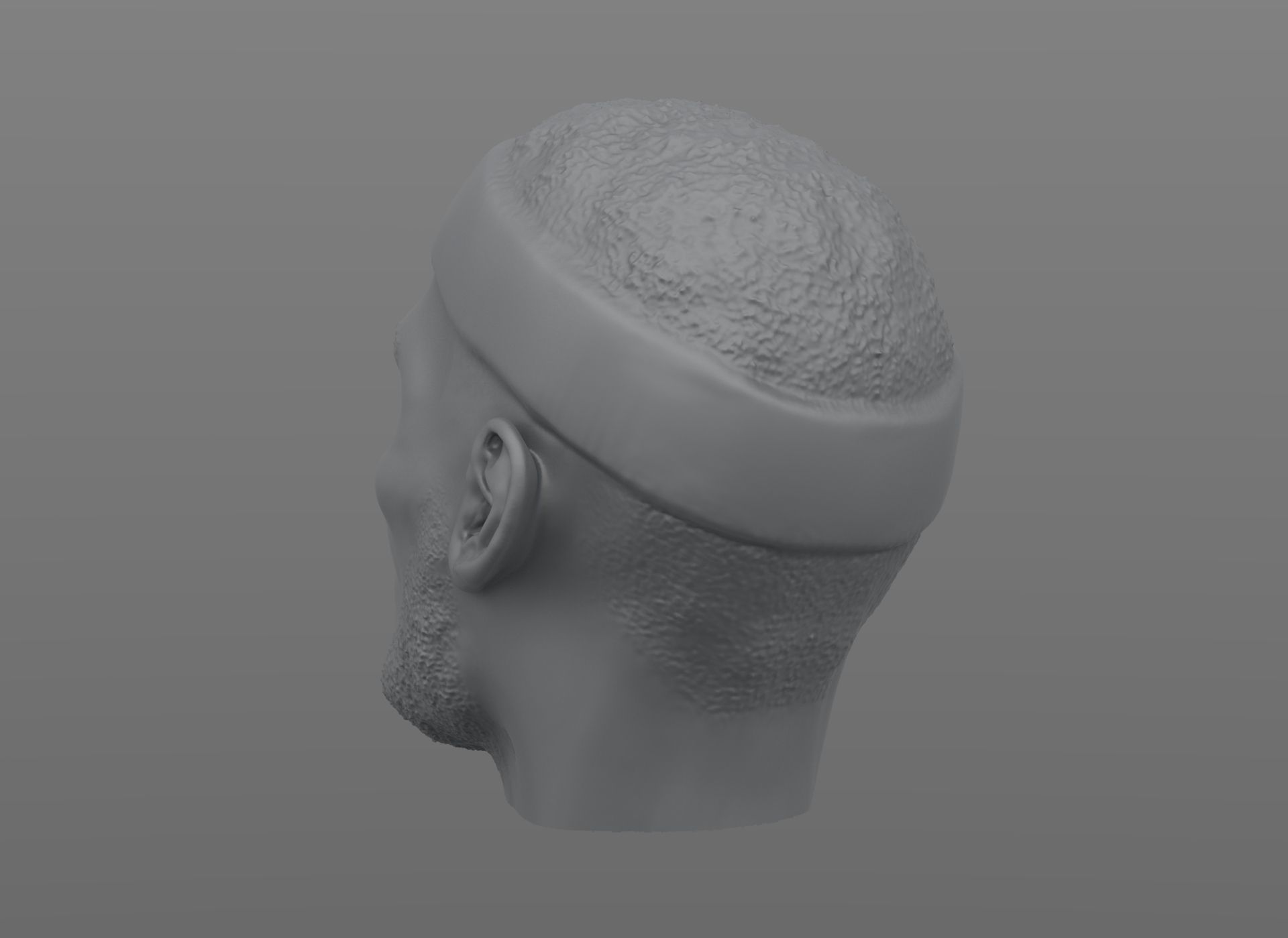 NBA players pack - Jordan Lebron Kobe Durant 3D model_16