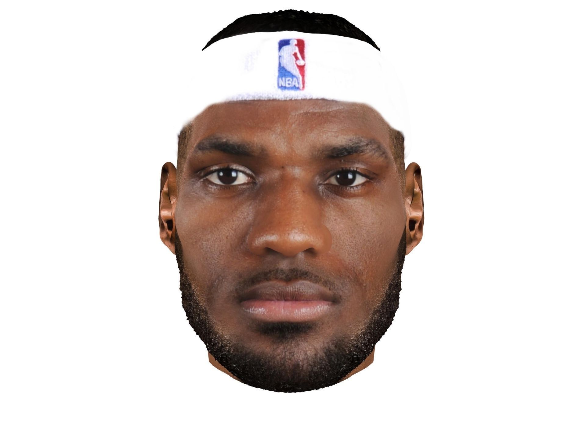NBA players pack - Jordan Lebron Kobe Durant 3D model_5