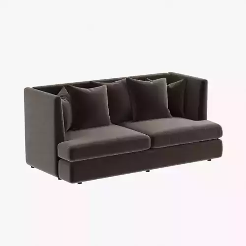 Restoration Hardware MILO BAUGHMAN MODEL  1038 1970 FABRIC SOFA