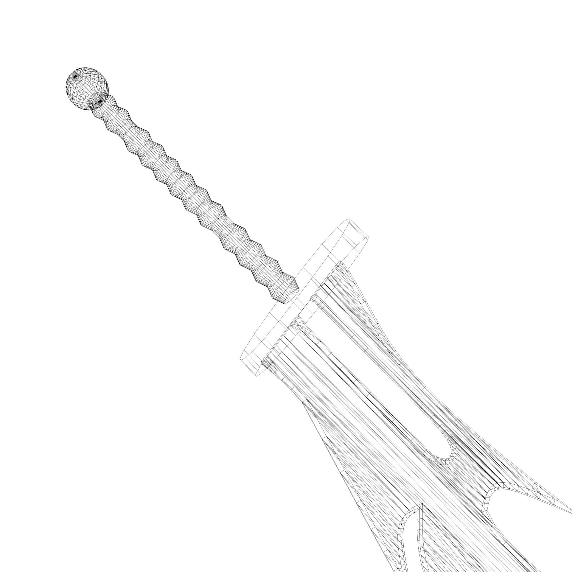 Monster sword 02   3D model_10