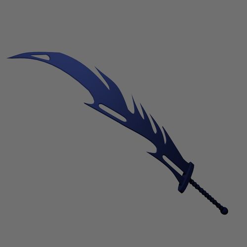 Monster sword 02   3D model