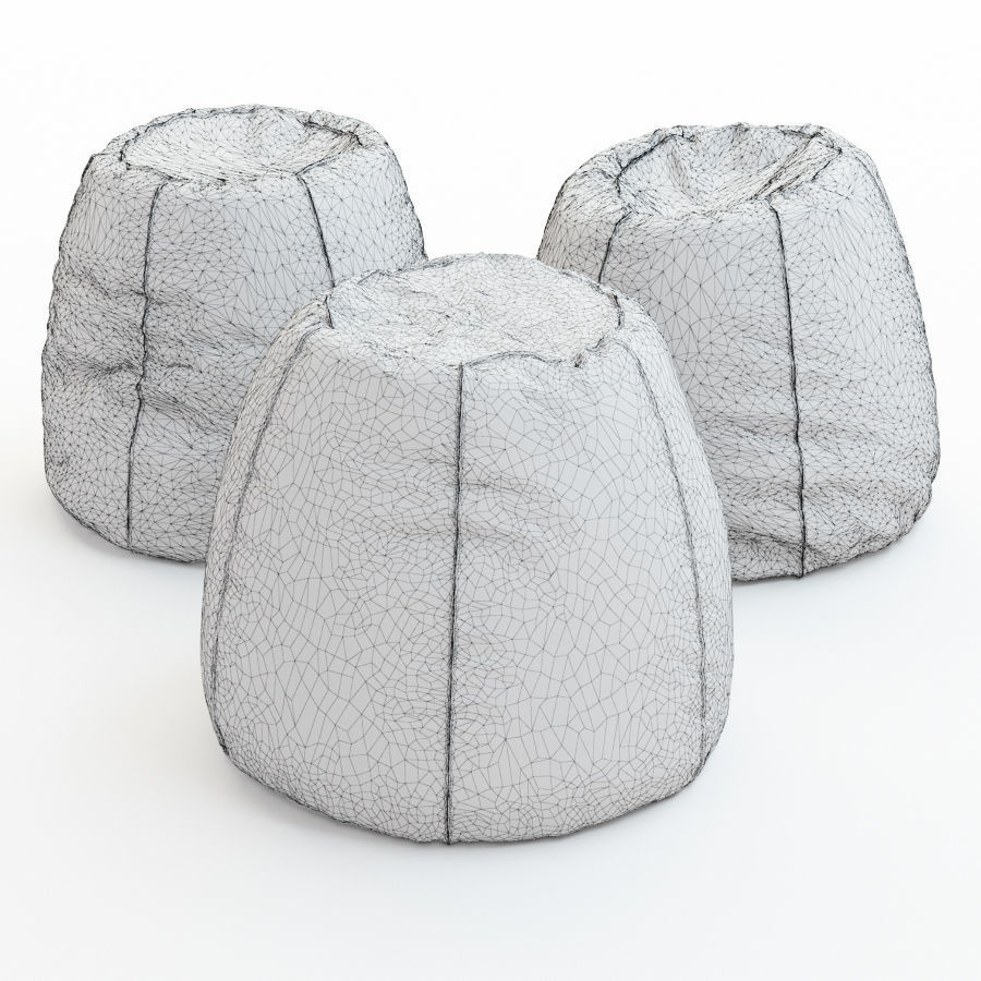 Pouf Urban 3D model_6