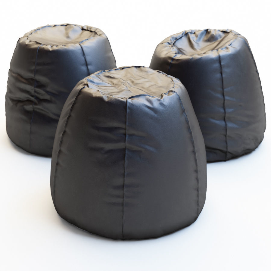 Pouf Urban 3D model_1