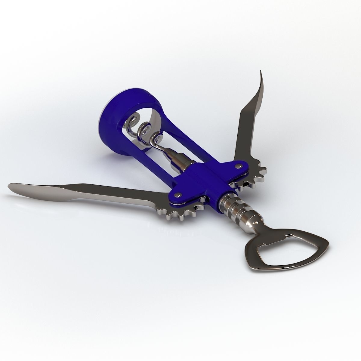 Corkscrew 3D model_2