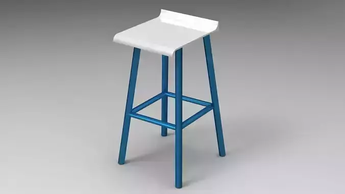 Stool bar with legs