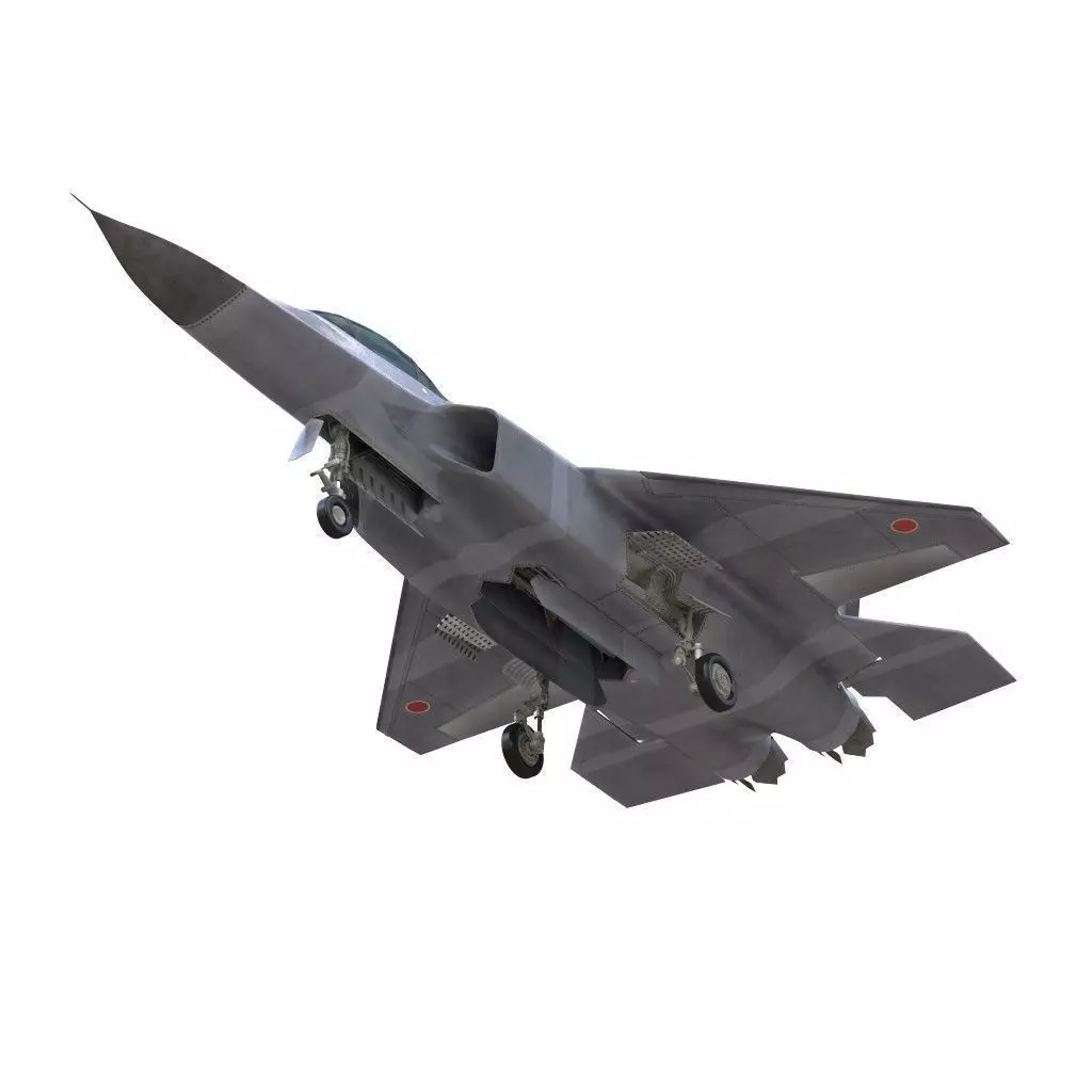 japan x2 shinshin 3D model_0