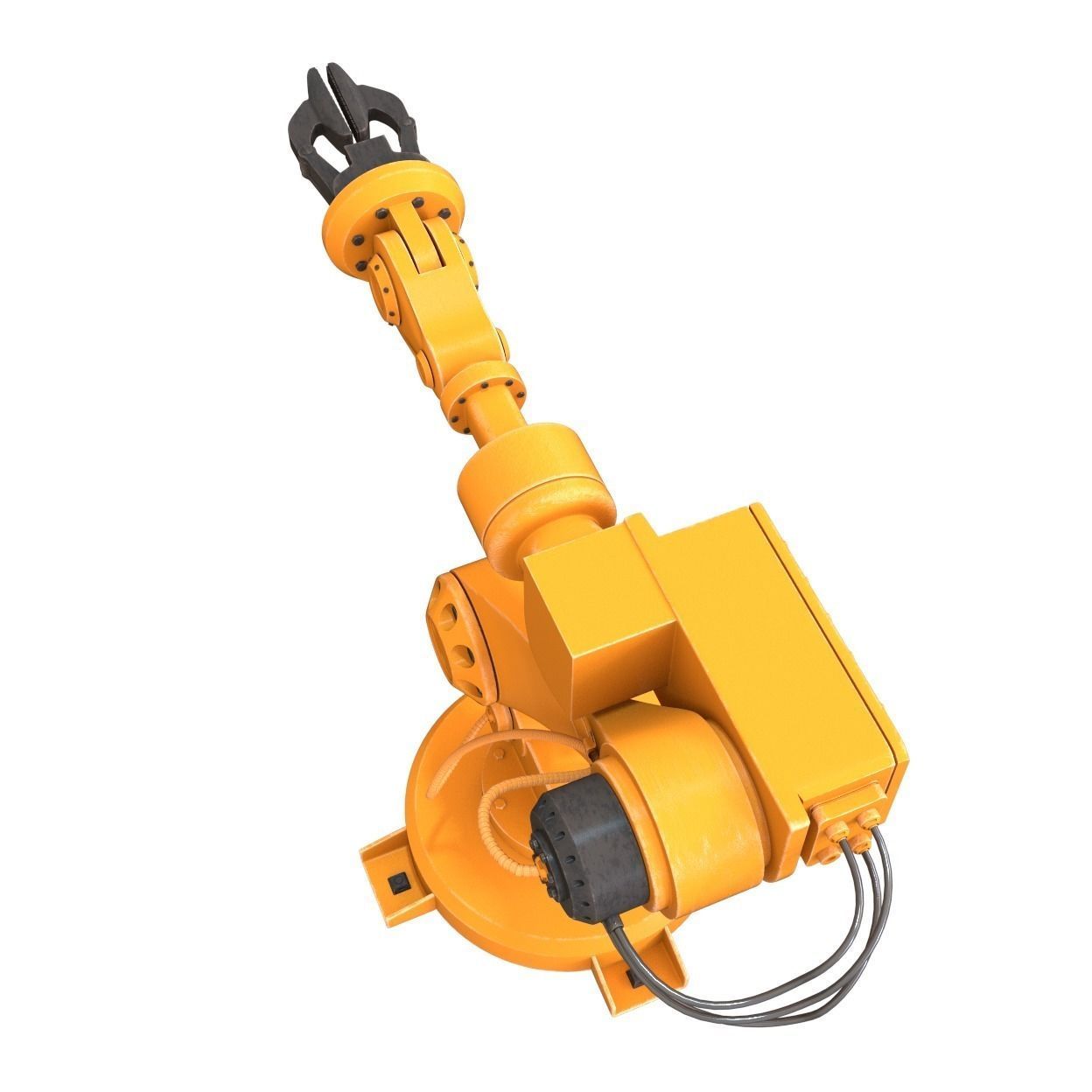 industrial robot 3D model_2