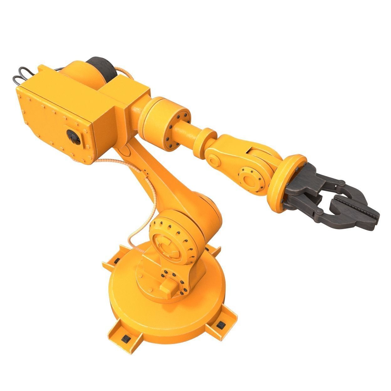 industrial robot 3D model_1