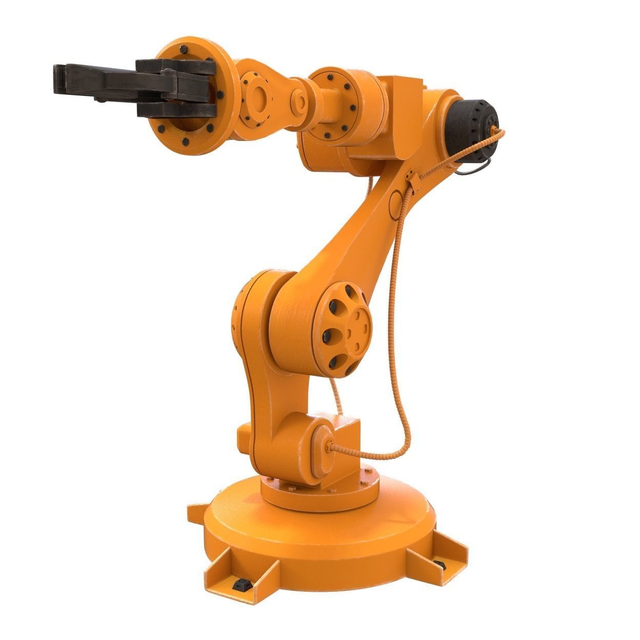 industrial robot 3D model_0