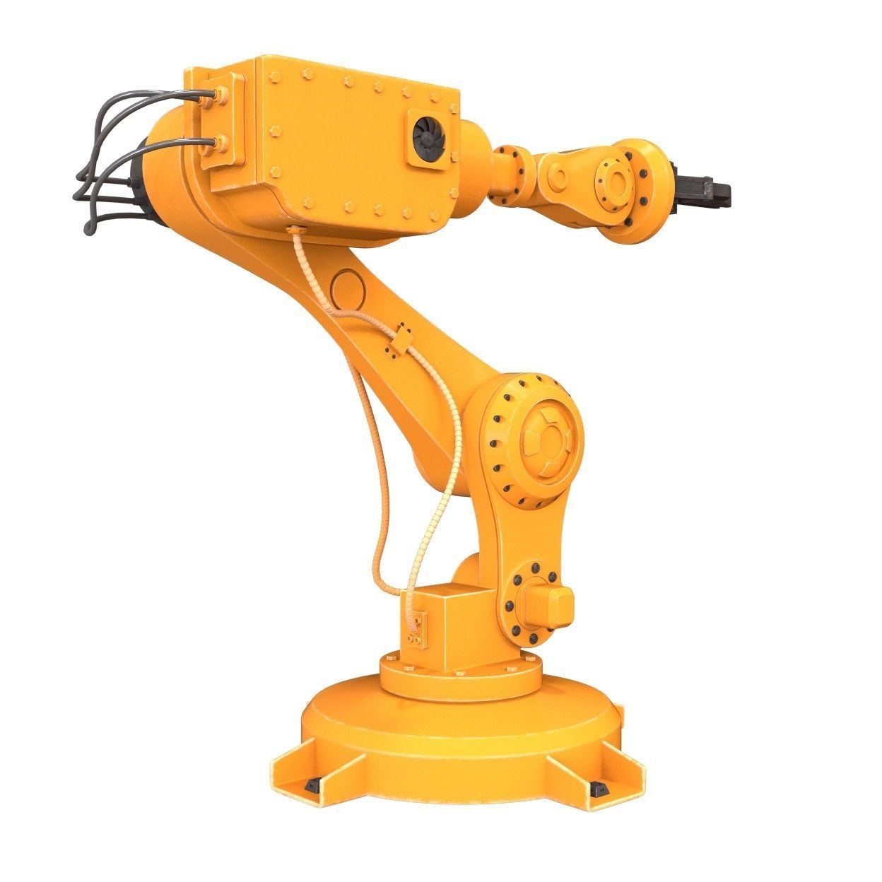 industrial robot 3D model_7