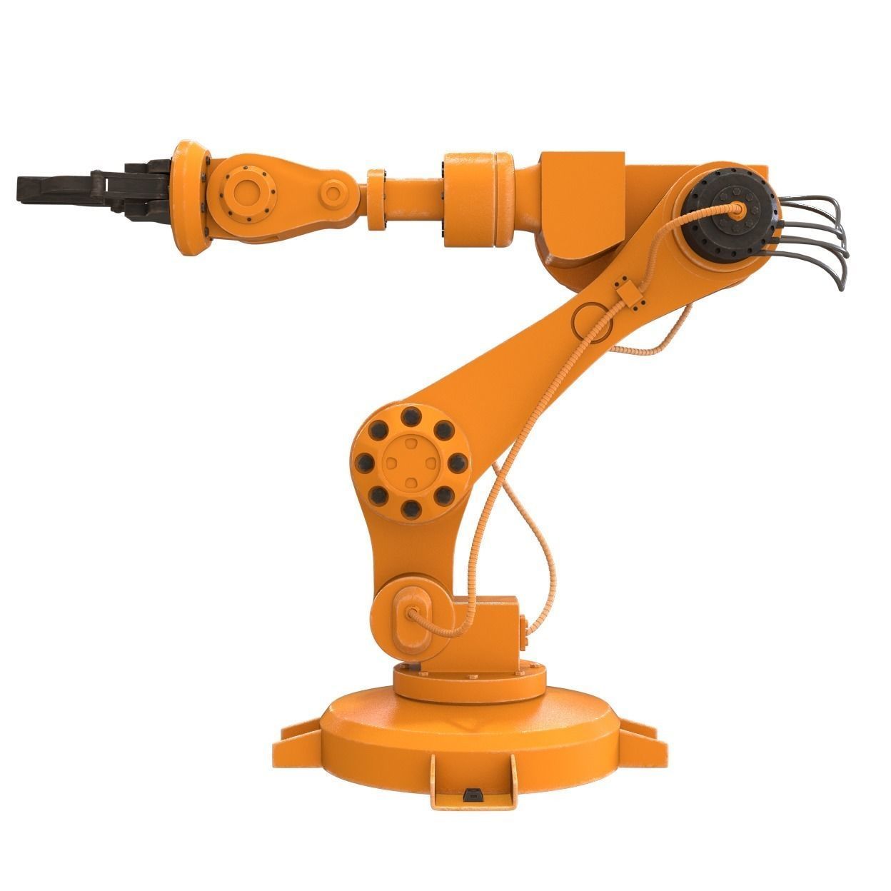 industrial robot 3D model_11
