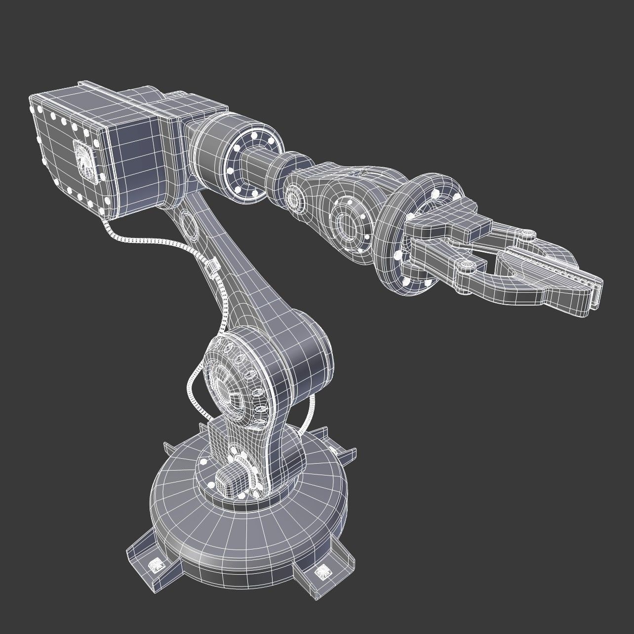 industrial robot 3D model_14